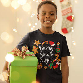 Baking Spirits Bright Gingertea jul-cookie T Shirt