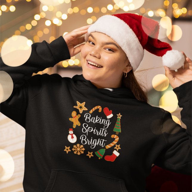 Baking Spirits Bright Gingertea jul-cookie T Shirt (Skapare uppladdad)