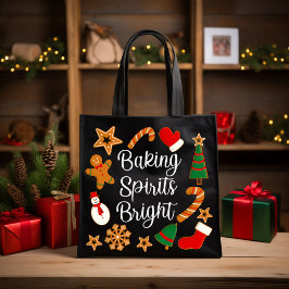 Baking Spirits Bright Gingertea jul-cookie Tygkasse