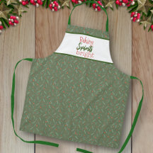 Baking Spirits Bright Grönt Helgdag Apron
