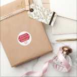 Baking Spirits Bright jul Baking Runt Klistermärke<br><div class="desc">Bing Sprit Bing-klistermärke för ljus jul. Använda på din helgdag-förpackning för julbakade varor. Roligt för att  dina hemmakontroller med grannar,  medarbetare,  vänner och familj. Använda som presentmärkre. Perfekten som låt oss folk vet att dina handgjorda bakade varor kommer från ditt kök.</div>