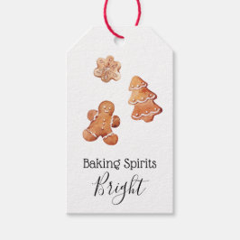 Baking Spirits Bright jul Cookie-Märkre Presentetikett