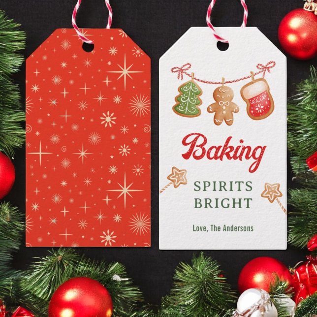 Baking Spirits Bright jul Trettag Presentetikett (Skapare uppladdad)