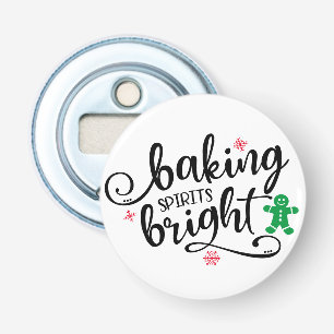 Baking Spirits Bright Julens Helgdag Roligt Flasköppnare