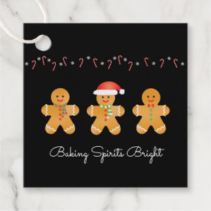 Baking Spirits Bright-Pepparkaksgubbar Gåvor Etiketter