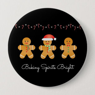 Baking Spirits Bright-Pepparkaksgubbar Knapp