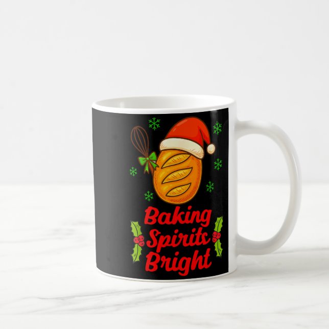 Baking Srits A Bright Christmas Xmas Baker Sourdou Kaffemugg (Höger)