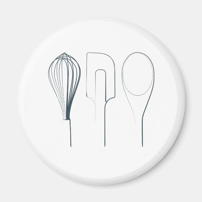 Baking Utensils Magnet (Framsidan)