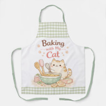 Baking with My Cat Kawaii Pastel Cute Kitty