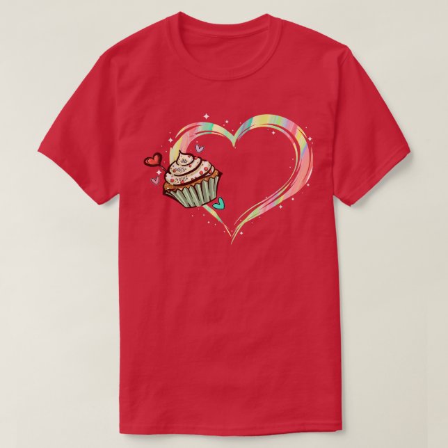 bakkaka, söt bagerimumling, bakkokning t shirt (Design framsida)