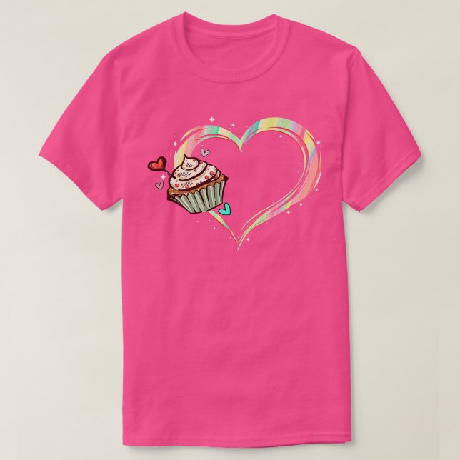 bakkaka, söt bagerimumling, bakkokning t shirt (Design framsida)