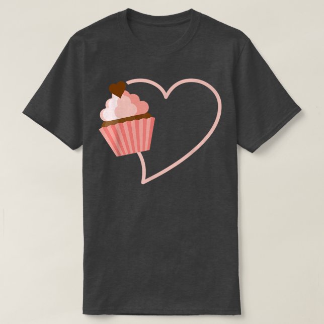 bakkaka, söt bagerimumling, bakkokning t shirt (Design framsida)