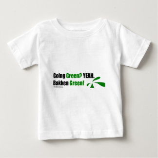 Bakken grön begynna T-tröja Tee Shirt