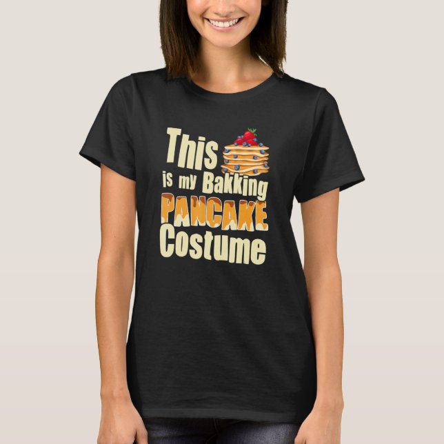 Bakking pancake costume   cute Pancake 2 T Shirt (Framsida)