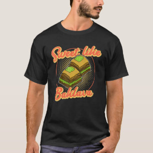 Baklava Grekland Mat Crete Aten Österled 9 T Shirt