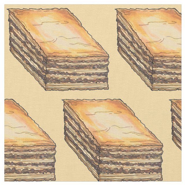 Baklava Sweet Filo Honung Dessert Pastry Grekisk m Tyg (Närbild)