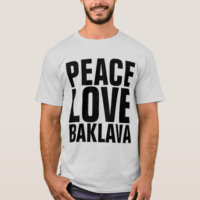 BAKLAVA T-Shirts (Framsida)