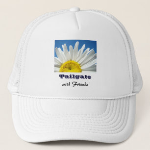 Baklucka med vänner! lastbilschappar Daisy Blomma Truckerkeps