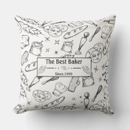 bakning av verktyg och modern matbakare kudde