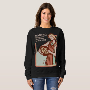 BAKNING EFTERSOM MURDER ÄR FEL FUNGERANDE BAKNING T SHIRT