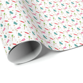 Bakning Glädjeross Julklappspapper Presentpapper