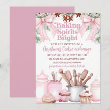 Bakning Utbyter Rosa Kakor Glada Andar 