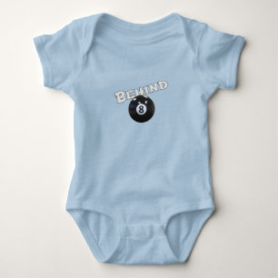 Bakom åtta Boll Lustigt "bakom 8 Boll" T Shirt