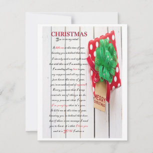 BAKOM DEN DÖRREN - JAILMATECARDS.CO.UK - CHRISTMAS JULKORT