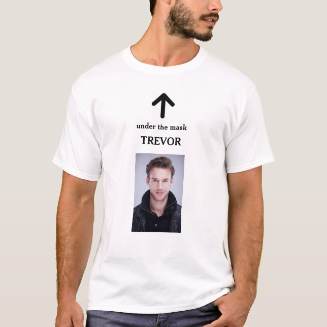 Bakom masken - T-shirt (Framsida)