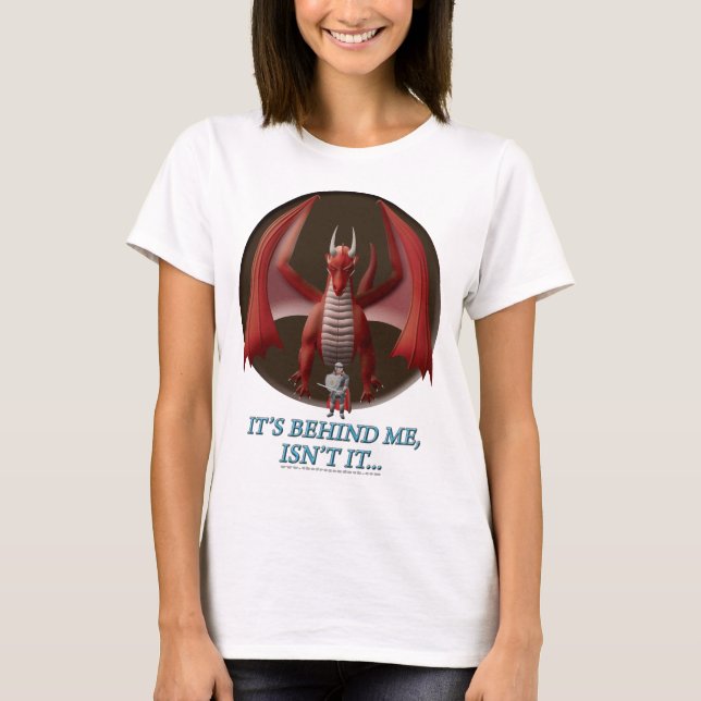 Bakom mig tee shirt (Framsida)