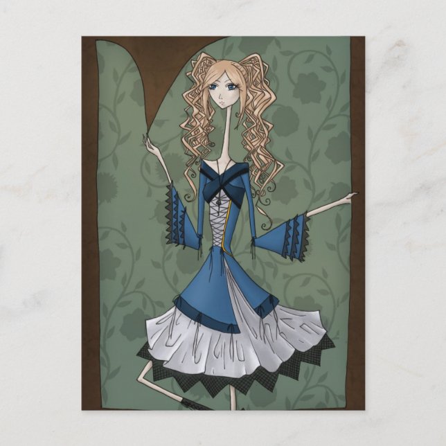 Bakom ram vykort (Framsida)