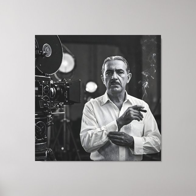 Bakom scenerna, 1920-talet av Natasha Us Canvastryck (Framsida)