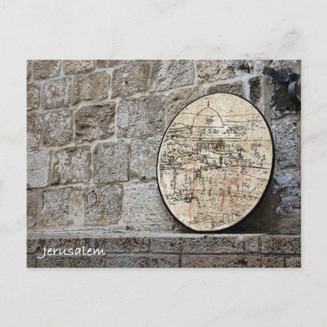 Bakom väggarna vykort (Framsida)