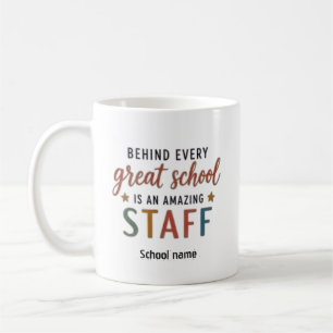 Bakom varje bra skola finns en fantastisk personal kaffemugg