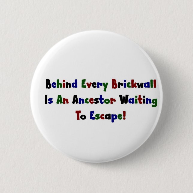 Bakom varje brickvägg är.. knapp (Framsida)