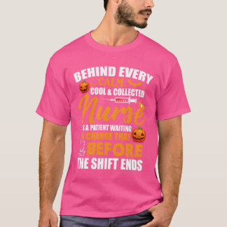 Bakom varje Lugn är Coola som samlas in patient T Shirt