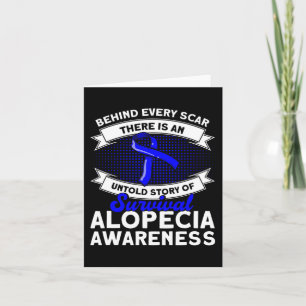 Bakom varje sabel Oberättade Story Support Alopeci Kort