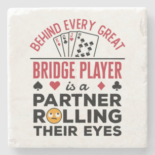 Bakom varje Underbar Bridge Player-ljuva Stenunderlägg