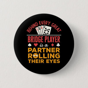 Bakom varje Underbar Bridge Player-partner Knapp