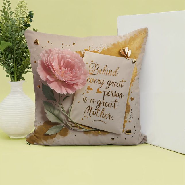 Bakom varje underbar människa ligger underbara Dek Kudde (Skapare uppladdad)