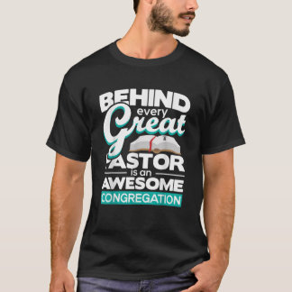 Bakom varje Underbar pastor T Shirt