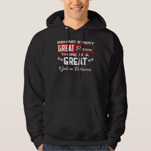 Bakom varje Underbar person finns en Underbar gyll Hoodie