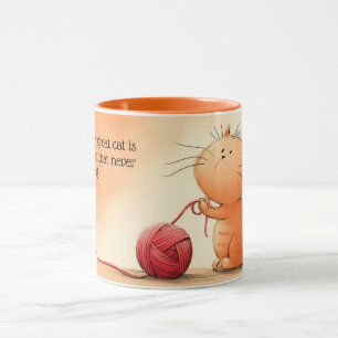 Bakom varje Underbart katt Mugg