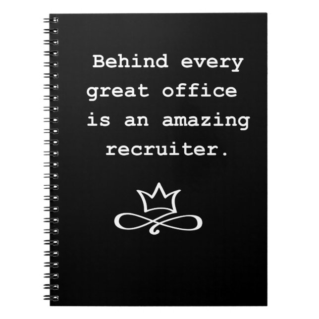 Bakom varje underbart kontor finns en fantastisk anteckningsbok (Framsidan)