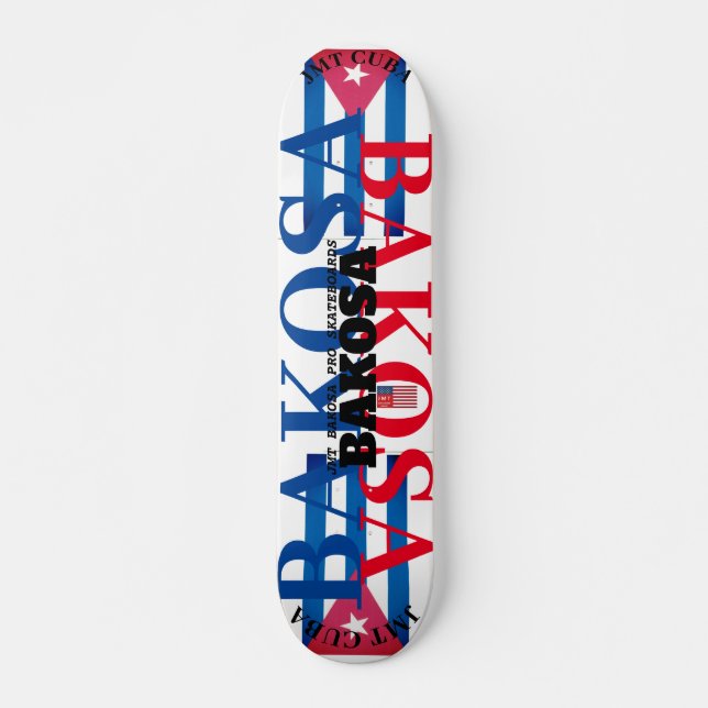 BAKOSA JMT CUBA 7 3/4-tums Skateboard Deck (Framsida)