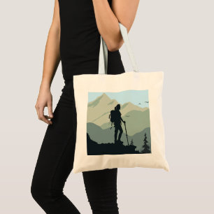 Bakpackar om stora berg Design Toot Bag Tygkasse
