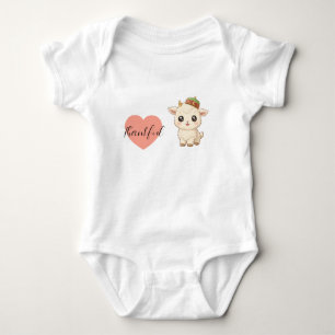Bakra Eid Söt Babygeit Hjärtan Kawaii Baby dräkt T Shirt