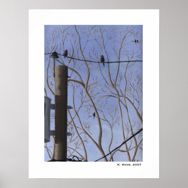 Bakre dörrvy poster (Framsidan)