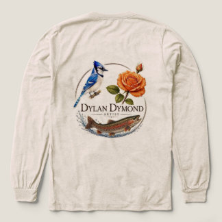 Bakre logotyp långärmad t shirt