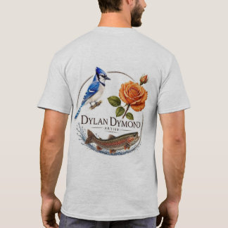 Bakre logotyp t shirt